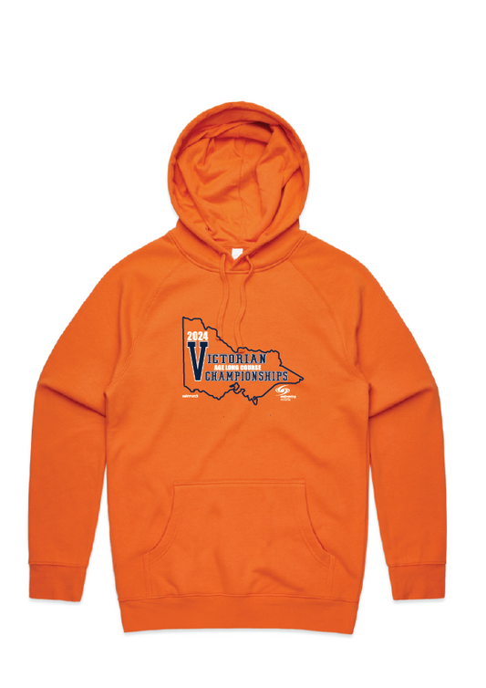 2024 Victorian Age Long Course Championship Hoodie - Orange
