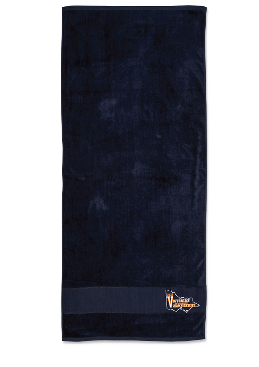 2024 Victorian Age Long Course Championships Towel - Navy