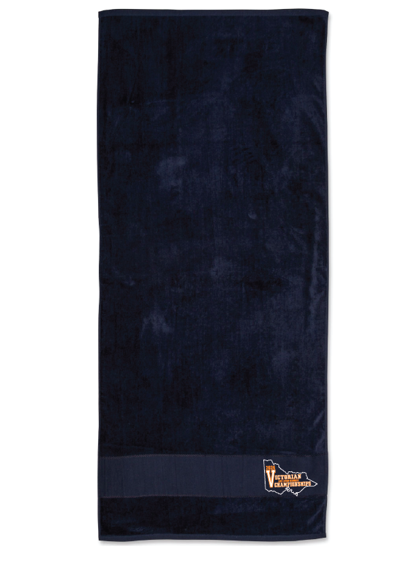2024 Victorian Age Long Course Championships Towel - Navy – swimmerch