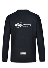 2024 Victorian Age Long Course Championships Long Sleeve Tee - Navy