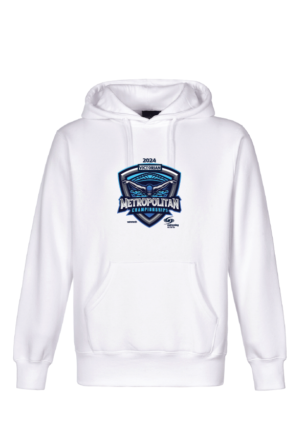 2024 Victorian Metropolitan Long Course Championship Hoodie - White