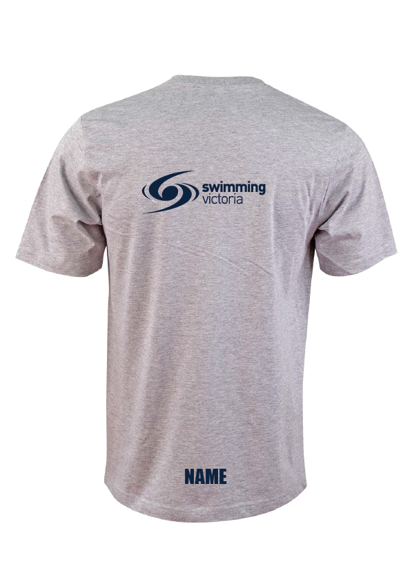 2024 Victorian Metropolitan Long Course Championships Tee - Grey Marle