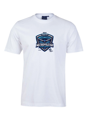 2024 Victorian Metropolitan Long Course Championships Tee - White