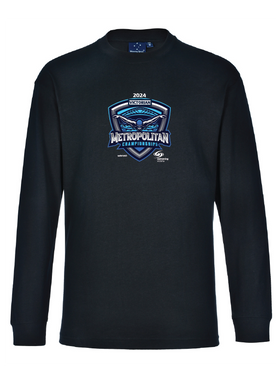 2024 Victorian Metropolitan Long Course Championships Long Sleeve Tee - Navy