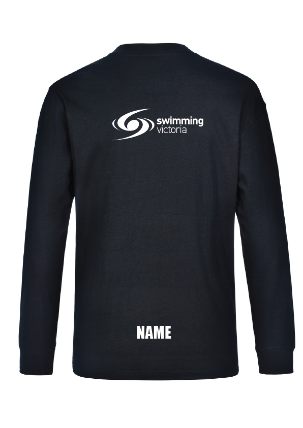 2024 Victorian Metropolitan Long Course Championships Long Sleeve Tee - Navy