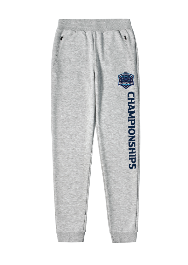 2024 Victorian Metropolitan Long Course Championships Fleece Trackpant - Grey Marle