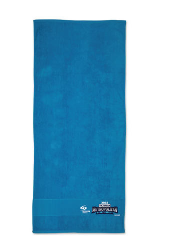 2024 Victorian Metropolitan Long Course Championships Towel - Blue