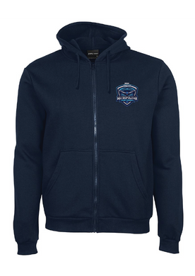 2024 Victorian Metropolitan Long Course Championships Zip Thru Hoodie - Navy