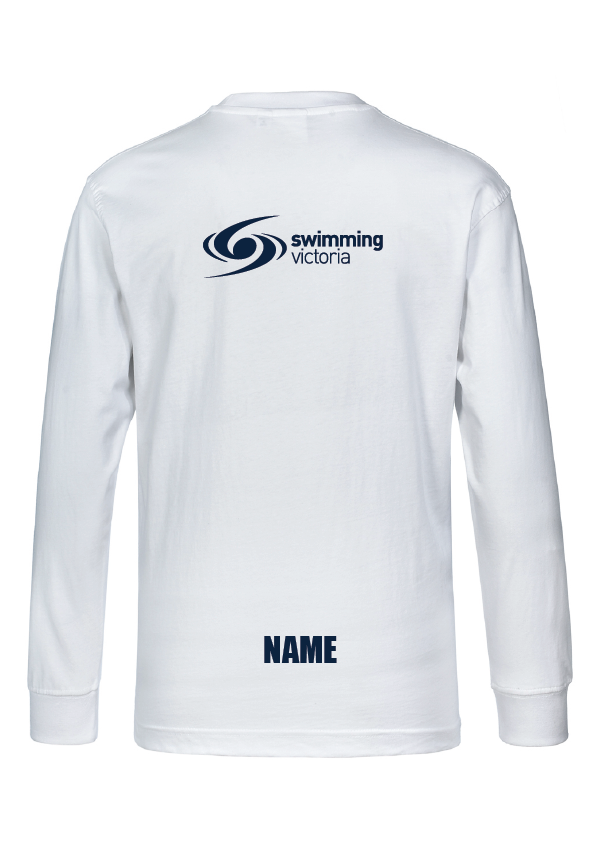 2024 Victorian Metropolitan Long Course Championships Long Sleeve Tee - White