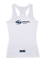 2024 Victorian Metropolitan Long Course Championships tank womens/teens - White