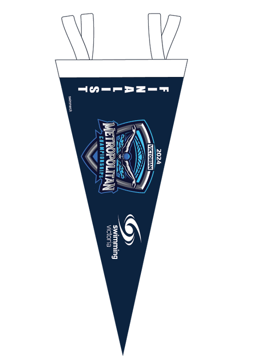 2024 VICTORIAN METROPOLITAN LONG COURSE CHAMPIONSHIPS FELT PENNANT - FINALIST