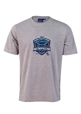 2024 Victorian Metropolitan Long Course Championships Tee - Grey Marle