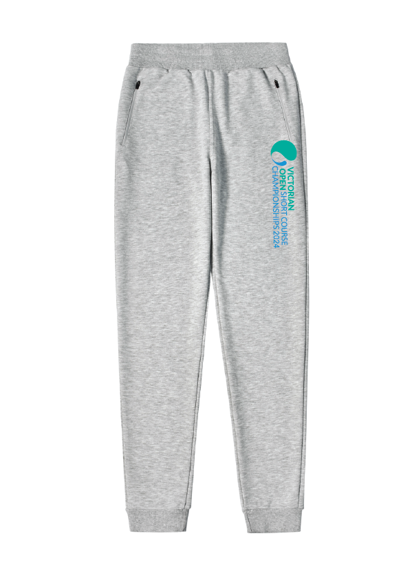 2024 Victorian Open SC Championships Fleece Trackpant - Grey Marle