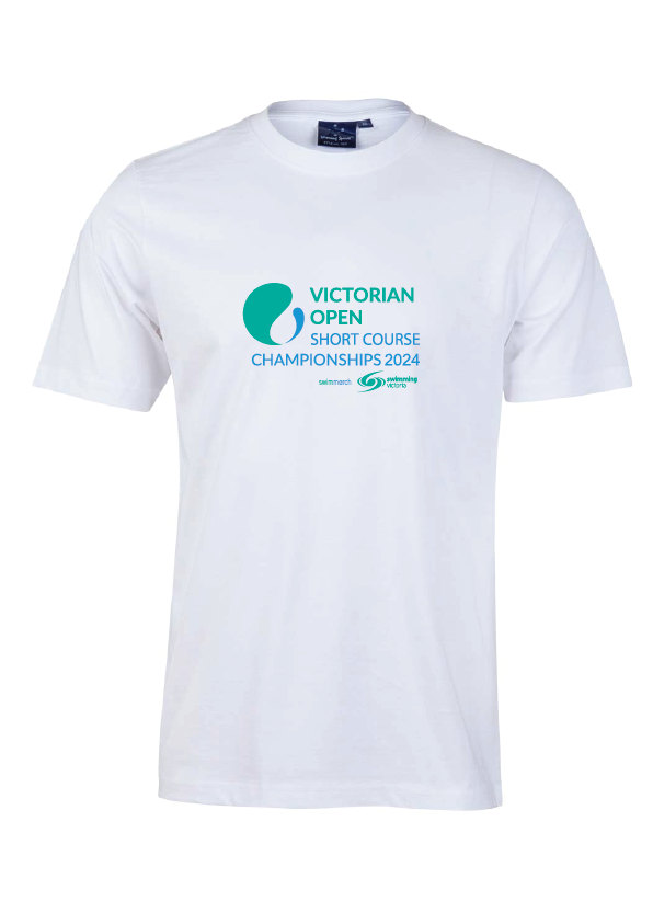 2024 Victorian Open SC Championships Tee - WHITE