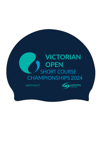 2024 Victorian Open SC Championships Silicone Swim Cap