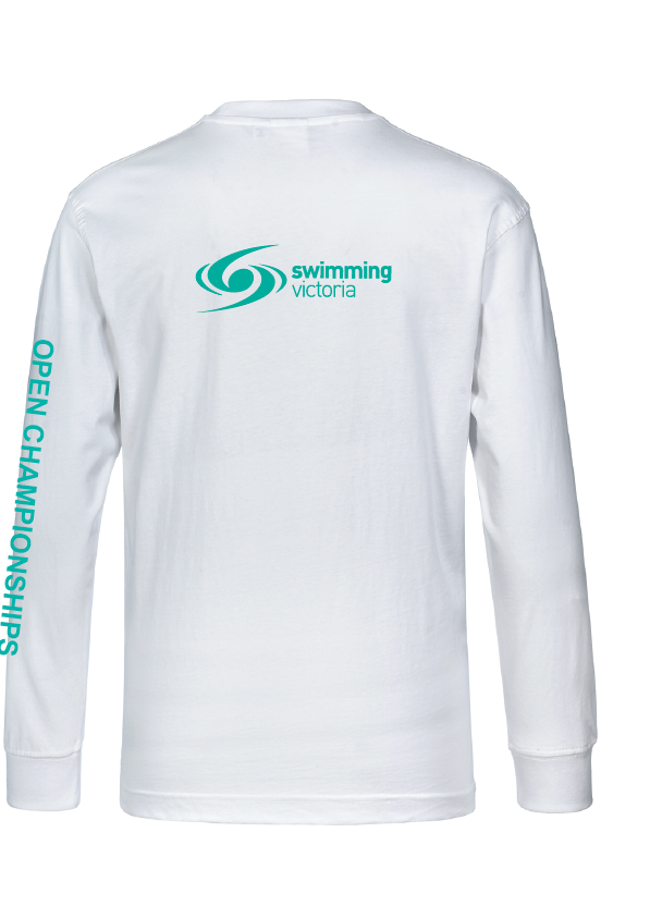 2024 Victorian Open SC Championships Long Sleeve Tee - White