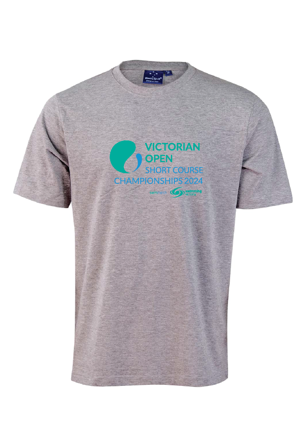 2024 Victorian Open SC Championships Tee - GREY MARLE