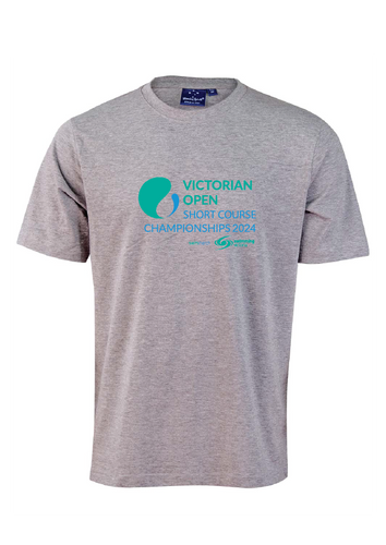 2024 Victorian Open SC Championships Tee - GREY MARLE