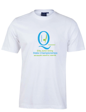 2024 QLD Elite Junior State Championships Tee - White