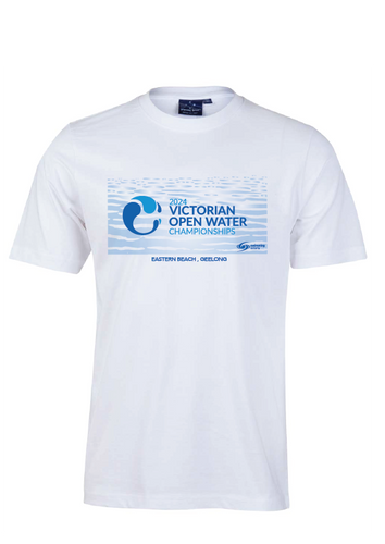 2024 VICTORIAN OPEN WATER CHAMPIONSHIP SHORT SLEEVE TEE - WHITE