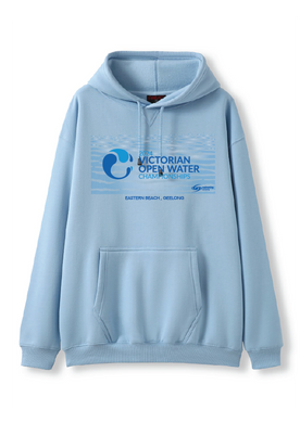 2024 VICTORIAN OPEN WATER CHAMPIONSHIP HOODIE -  PALE BLUE