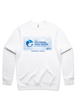 2024 VICTORIAN OPEN WATER CHAMPIONSHIP CREW NECK SWEAT TOP - WHITE