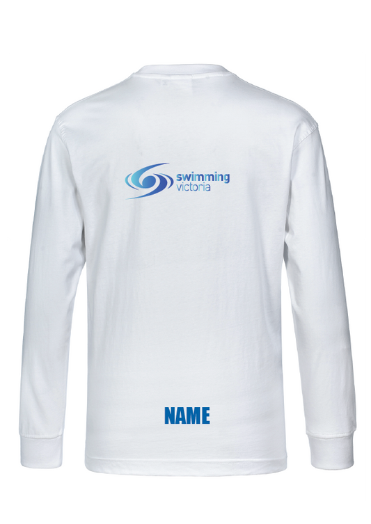 2024 Victorian Sprint Championships Long Sleeve Tee - White