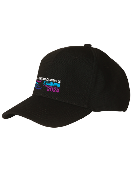 2024 VICTORIAN COUNTRY LC CHAMPIONSHIPS CAP - Black