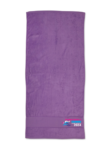 2024 Victorian Country Championships Towel - Mauve