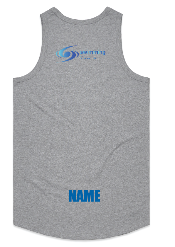 2024 Victorian  Sprint Championships tank - Grey Marle