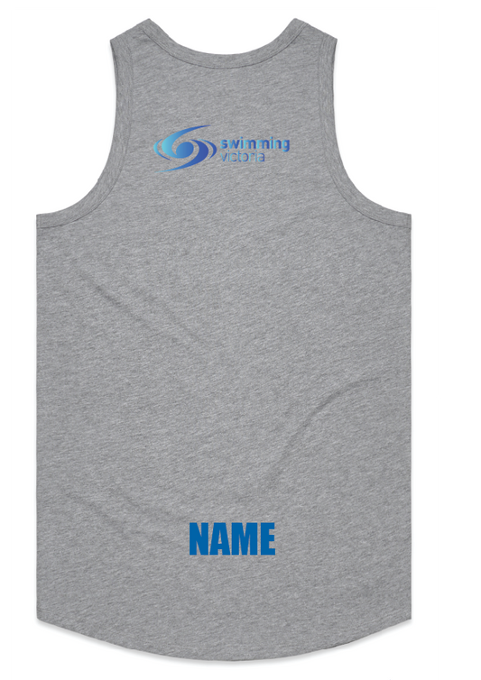 2024 Victorian  Sprint Championships tank - Grey Marle