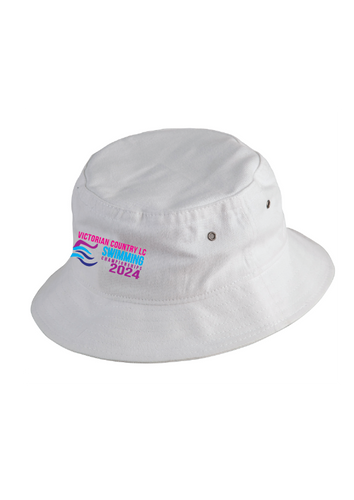 2024 VICTORIAN COUNTRY LC CHAMPIONSHIPS BUCKET HAT - White