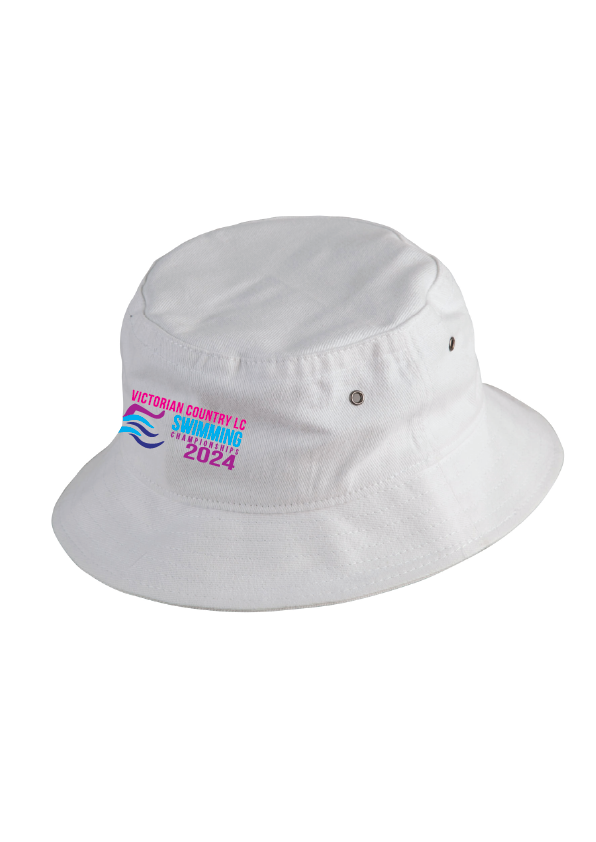 2024 VICTORIAN COUNTRY LC CHAMPIONSHIPS BUCKET HAT - White
