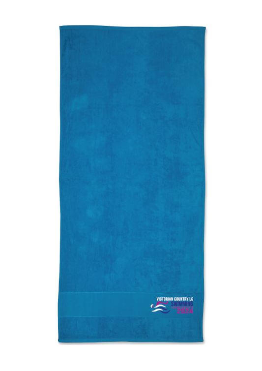 2024 Victorian Country Championships Towel - Blue
