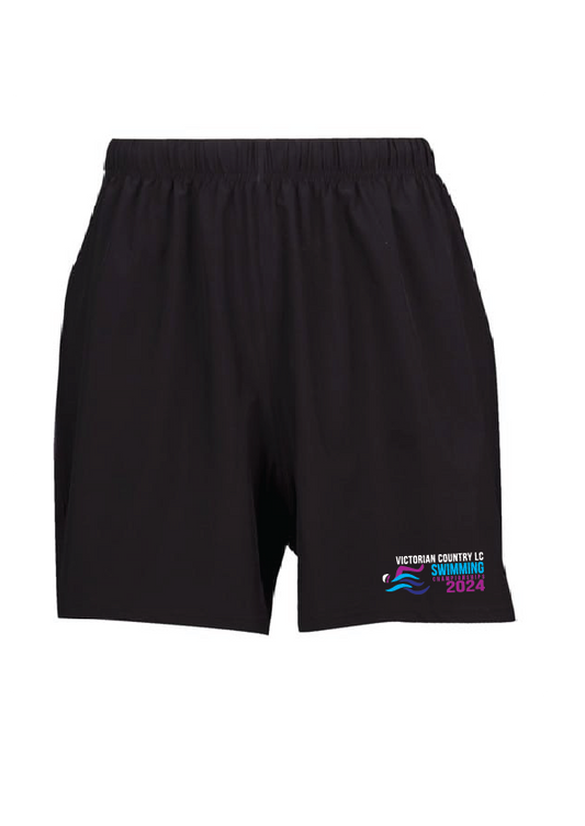 2024 Victorian Country LC Championships Shorts - Kids & Unisex - Black