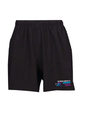 2024 Victorian Country LC Championships Shorts - Kids & Unisex - Black