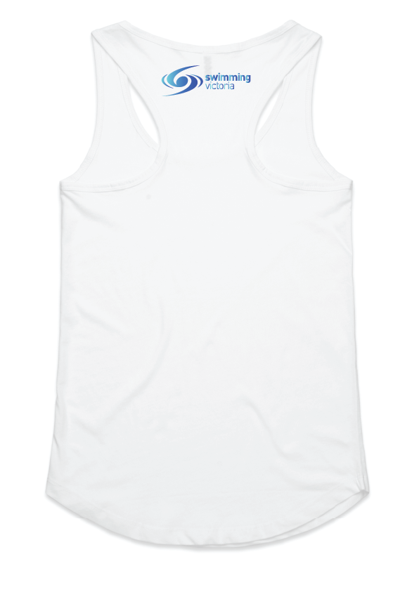 2024 Victorian  Sprint Championships women's tank - White