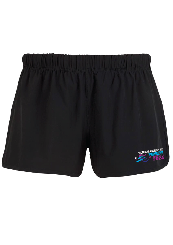 2024 Victorian Country LC Championships Shorts - Women's Black