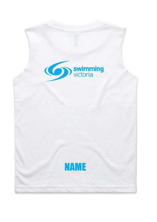 2024 Victorian  Country LC Championships Kids tank - White