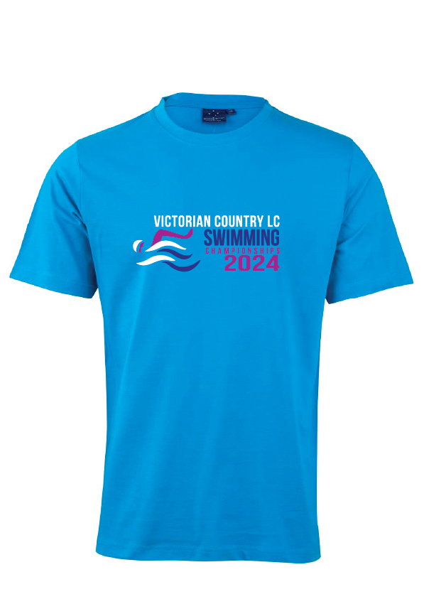 2024 Victorian Country LC Championships Tee - Blue