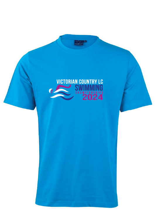 2024 Victorian Country LC Championships Tee - Blue