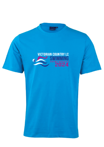 2024 Victorian Country LC Championships Tee - Blue