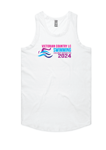 2024 Victorian  Country LC Championships unisex tank - White