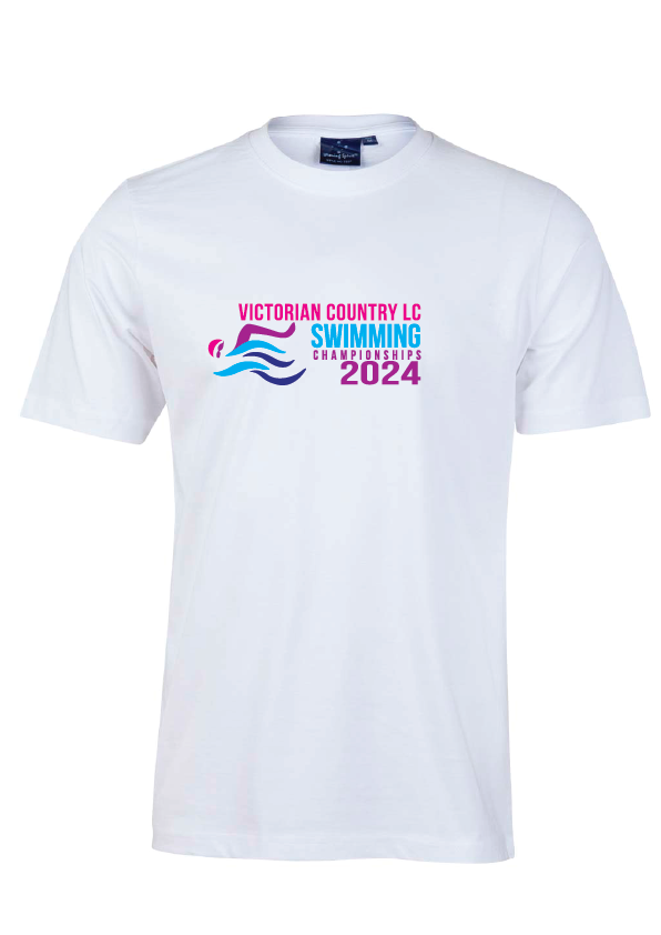 2024 Victorian Country LC Championships Tee - White