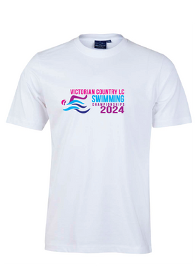 2024 Victorian Country LC Championships Tee - White