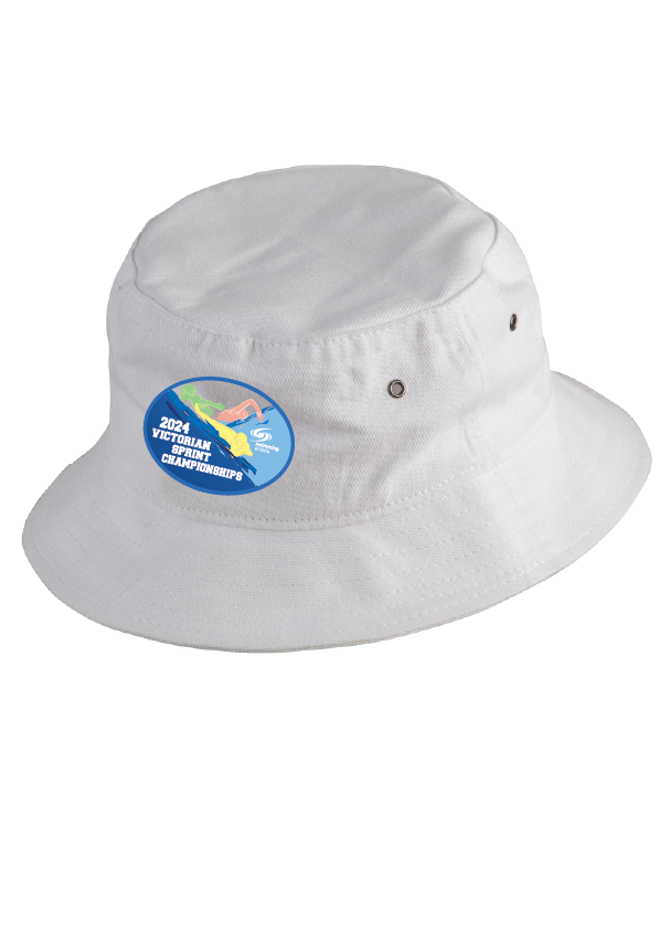 2024 VICTORIAN SPRINT CHAMPIONSHIPS BUCKET HAT - White