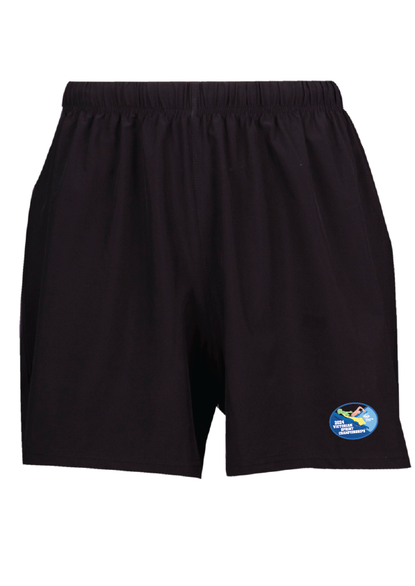 2024 Victorian Sprint Championships Shorts - Kids & Unisex - Black