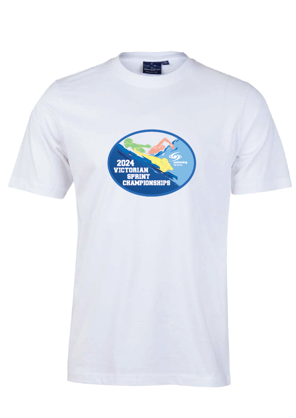 2024 Victorian Sprint Championships Tee - White