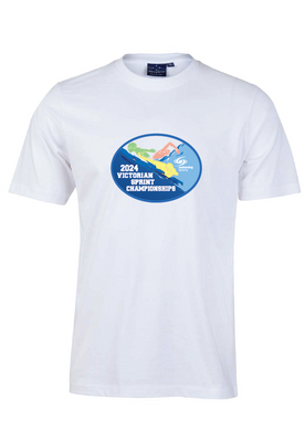 2024 Victorian Sprint Championships Tee - White