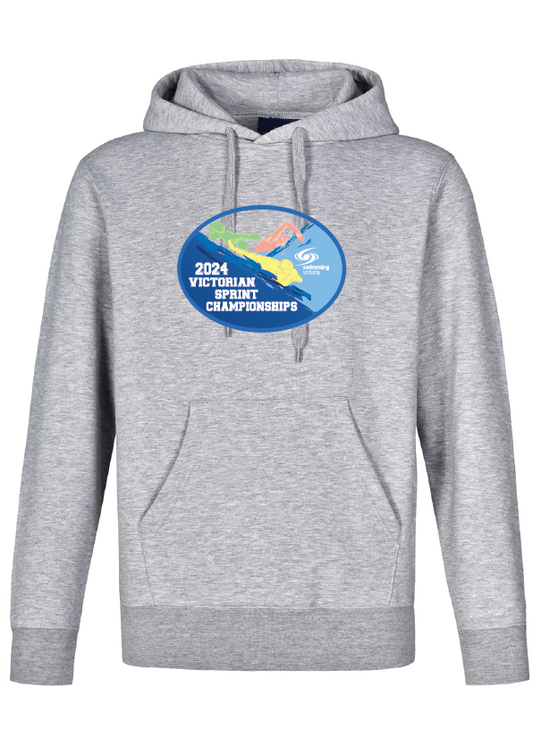 2024 Victorian Sprint Championship Hoodie - Grey Marle